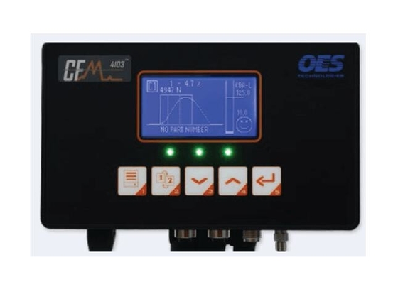 OES-Falz-Kraft-Monitor für den Draht, der zwei Kanal-schwarzes Quadrat-Form verarbeitet